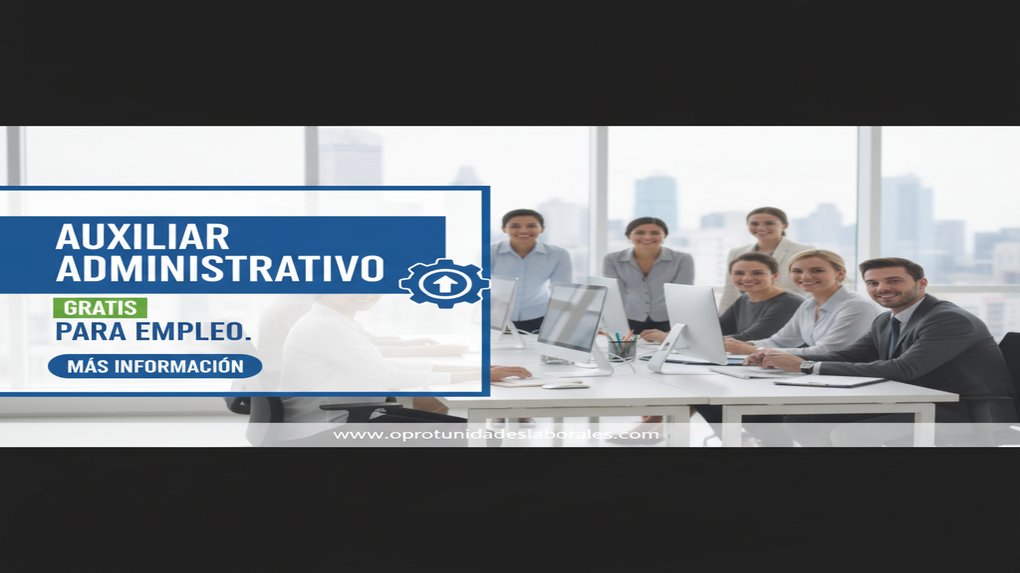 Lee más sobre el artículo Auxiliar administrativo gratis para empleo