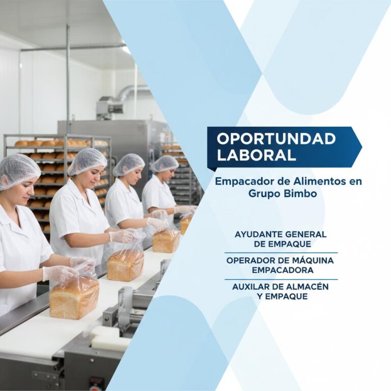 Lee más sobre el artículo Empacador de Alimentos en Grupo Bimbo