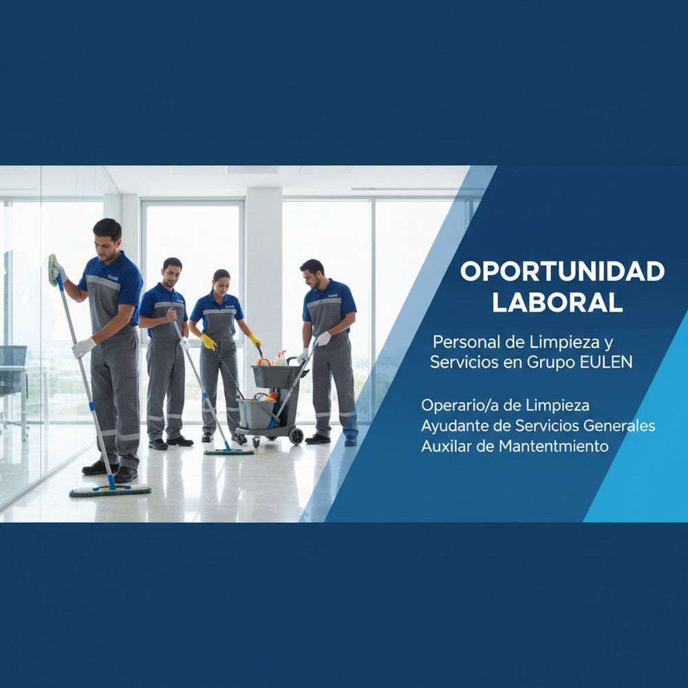 Personal de Limpieza y Servicios en Grupo EULEN