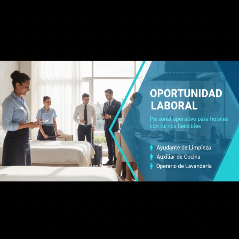 Lee más sobre el artículo Personal operativo para hoteles con turnos flexibles